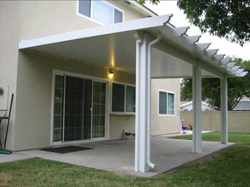 Insulated Roof With Pergola