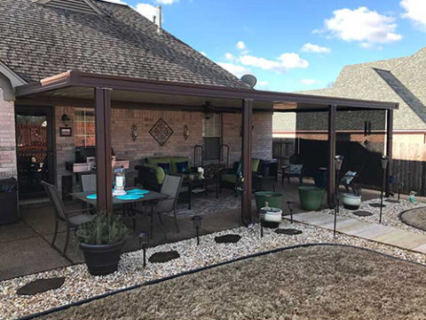 Custom Built Patio Covers In Memphis By, Cost Of Installing Patio Cover