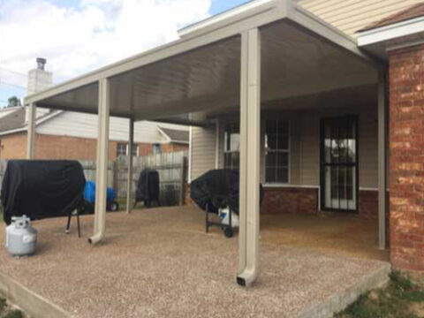 Flat Panel Patio Cover